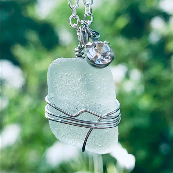 Hand Crafted Jewelry - Sail Away Seaglass Necklace
